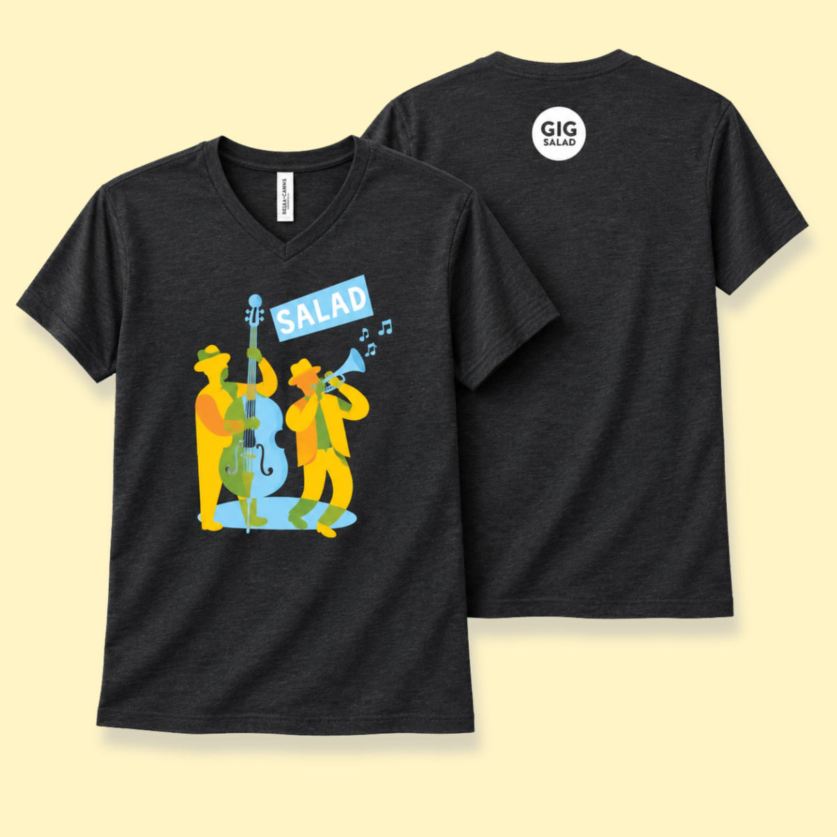 "Salad" V-Neck T-Shirt