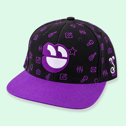 Special Edition: Grassroots Black and Purple Hat